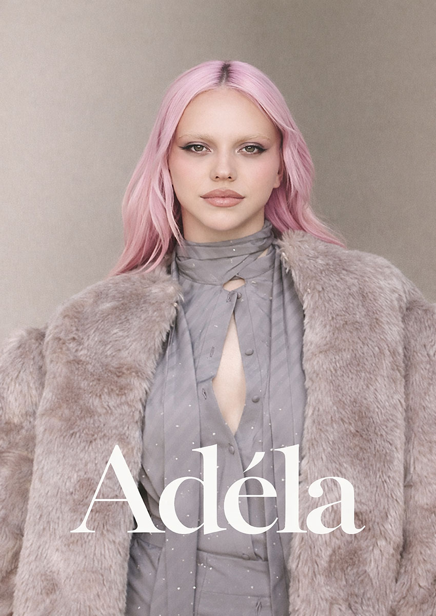 Dramatic Portrait of a Woman with Pink Hair Canvas Print & Poster Wall Art - AI PRINT LAB